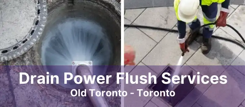 Drain Power Flush Services Old Toronto - Toronto